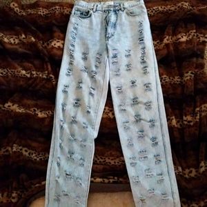Umen Vintage Shredded Men's Jeans